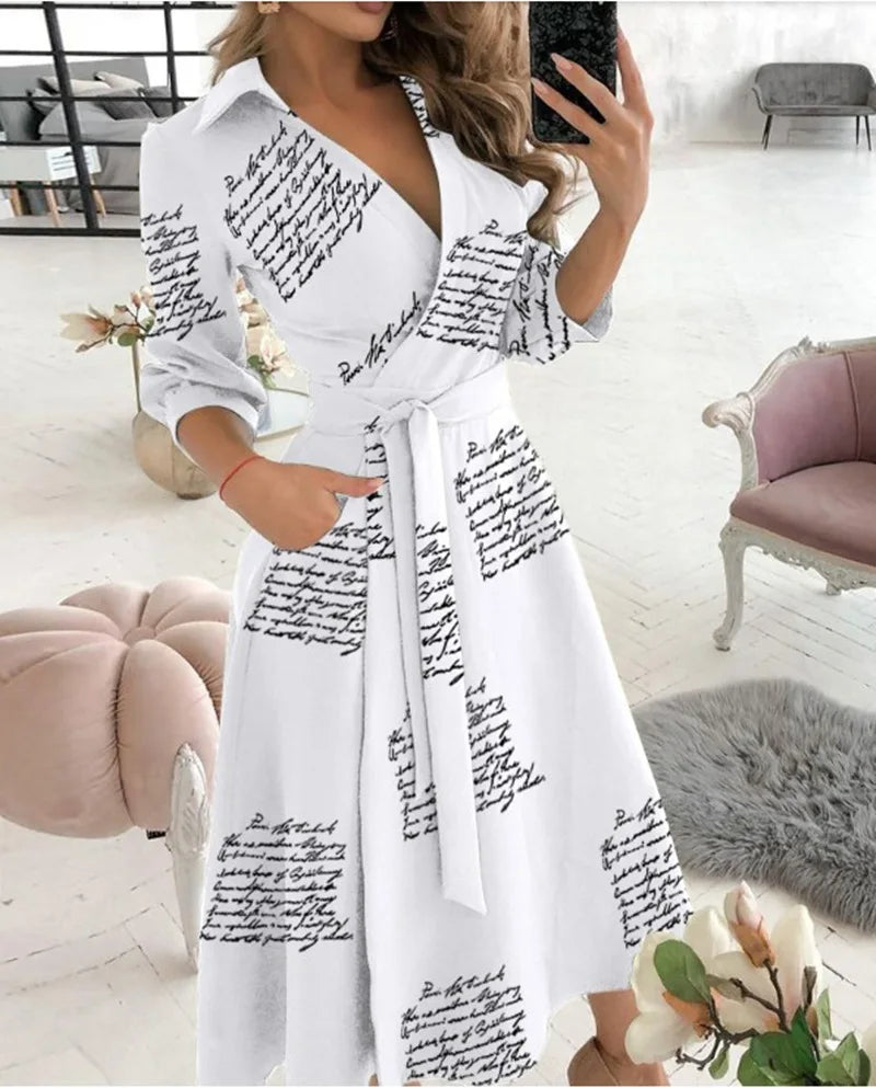 Aubrellia | Robe portefeuille avec bretelles