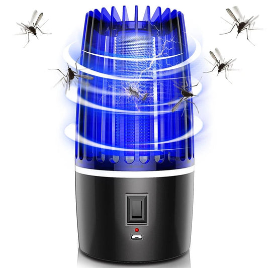 Tueur de moustiques rechargeable 2-en-1
