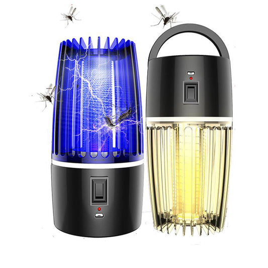 Tueur de moustiques rechargeable 2-en-1