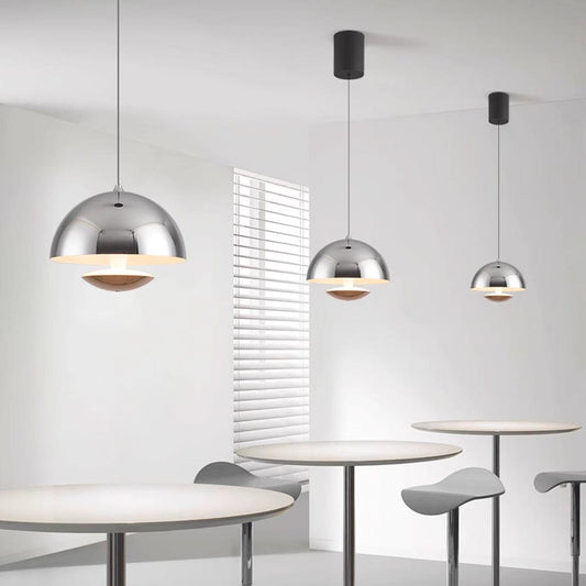 Suspension Induction Moderne Minimaliste Dôme Bud, Fer
