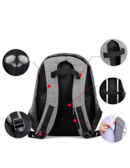 Sac à dos multifonctionnel étanche et anti-vol