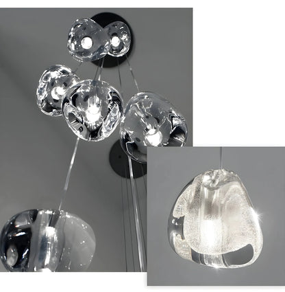 ShinyStep - Lampe à Cristaux Suspendus