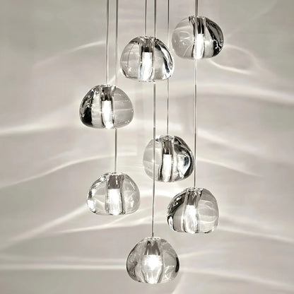 ShinyStep - Lampe à Cristaux Suspendus