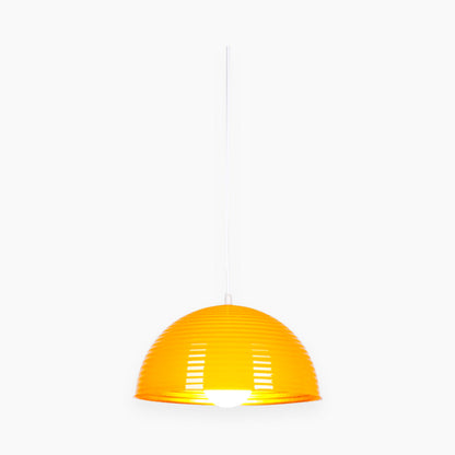 Suspension Potdeksel Dôme Métallique Minimaliste pour Cuisine/Salle à Manger, 6 Couleurs