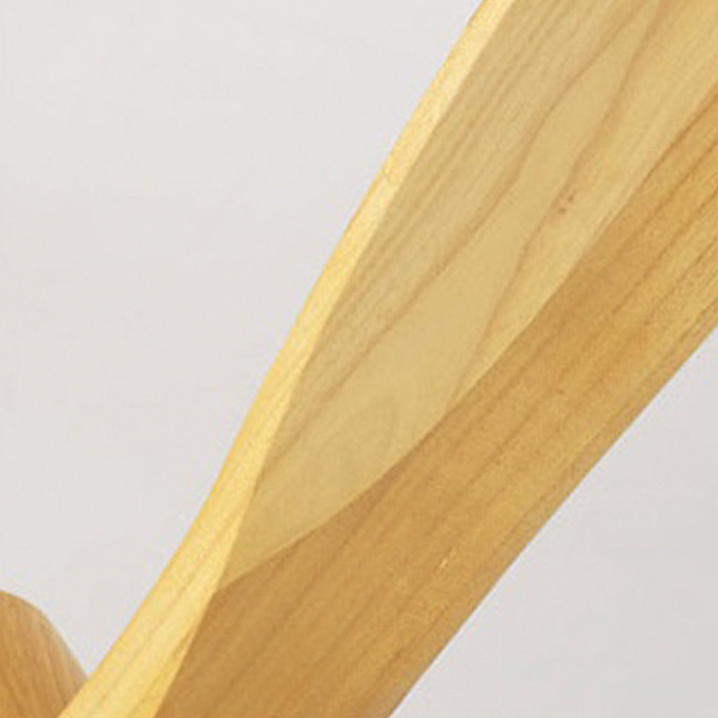 Ventilateur de plafond Lustre avec lumière, minimaliste, silencieux, en bois