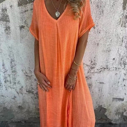 Josefine | Robe Premium avec Décolleté en V
