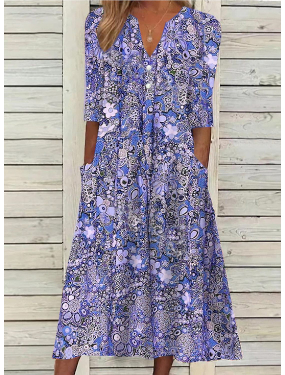Ilseilin | Robe Fleurie pour Femmes