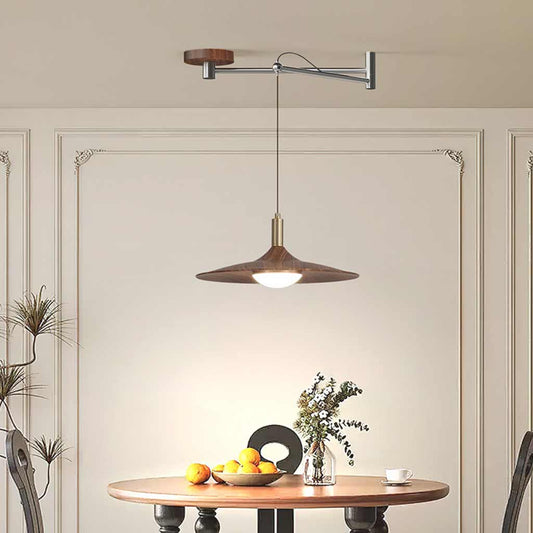 Suspension Lampe à Bras Articulé Soucoupe LED