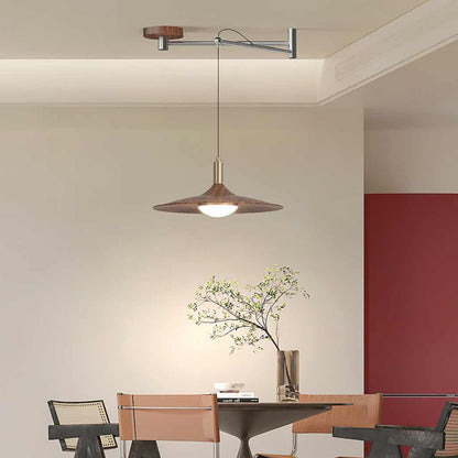 Suspension Lampe à Bras Articulé Soucoupe LED