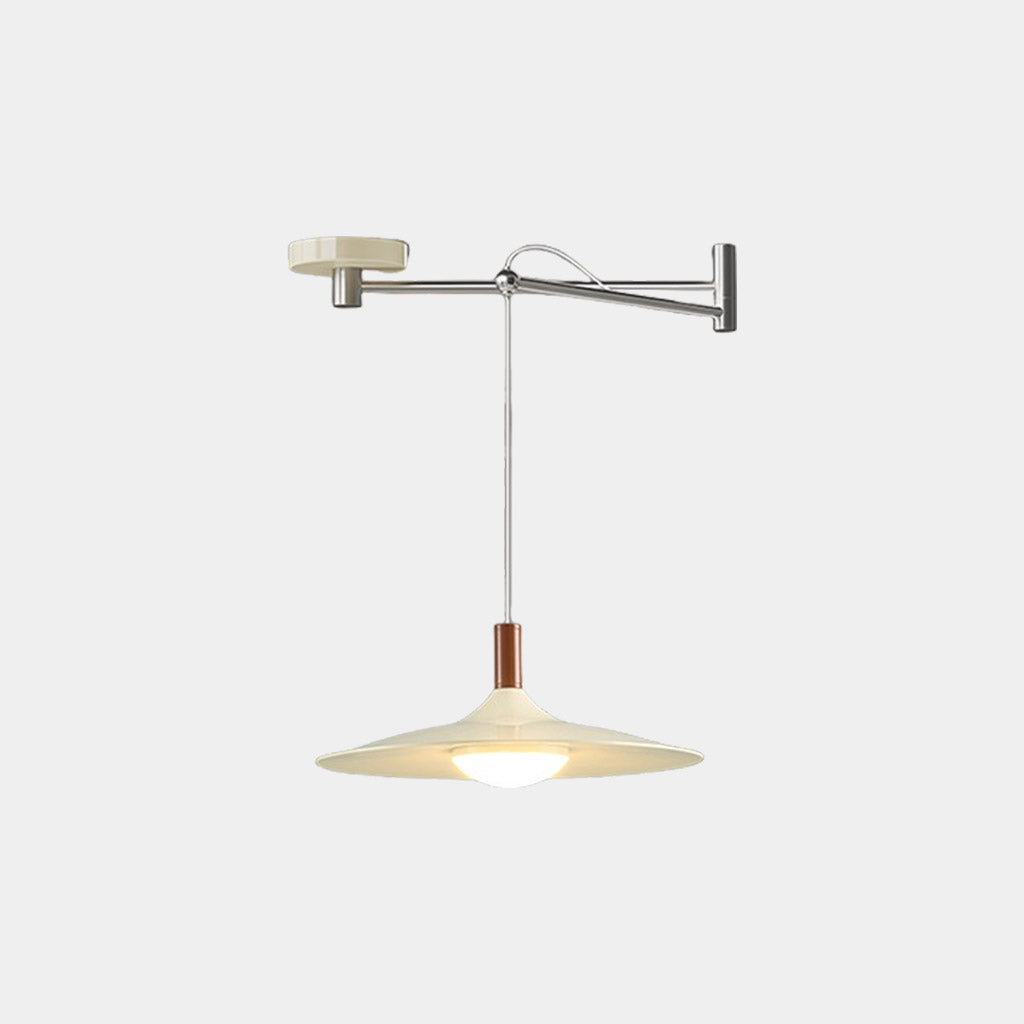 Suspension Lampe à Bras Articulé Soucoupe LED