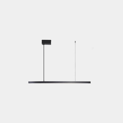 Suspension linéaire en laiton dimmable LED, noir/or