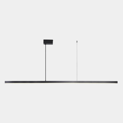 Suspension linéaire en laiton dimmable LED, noir/or