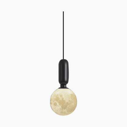 Suspension minimaliste scandinave en forme de lune
