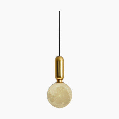 Suspension minimaliste scandinave en forme de lune