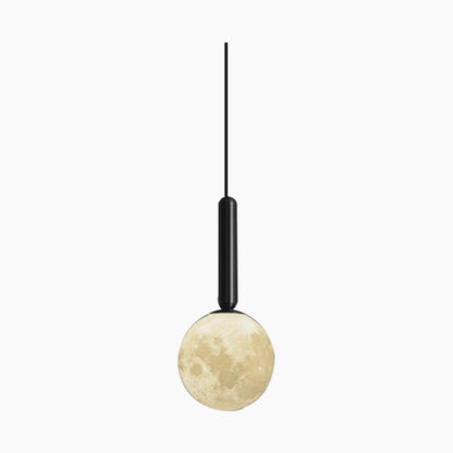 Suspension minimaliste scandinave en forme de lune