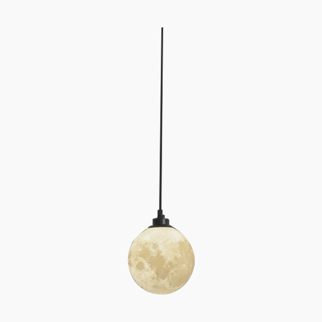 Suspension minimaliste scandinave en forme de lune