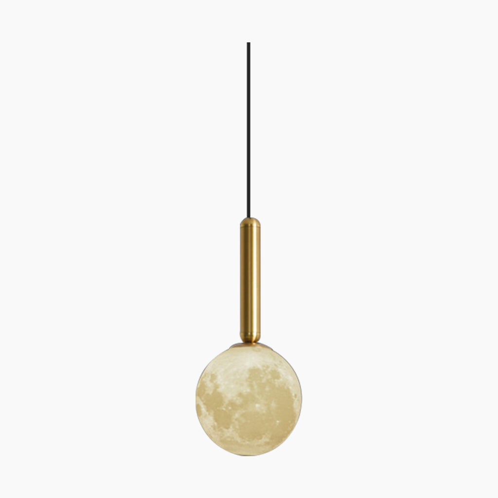 Suspension minimaliste scandinave en forme de lune
