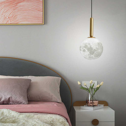 Suspension minimaliste scandinave en forme de lune