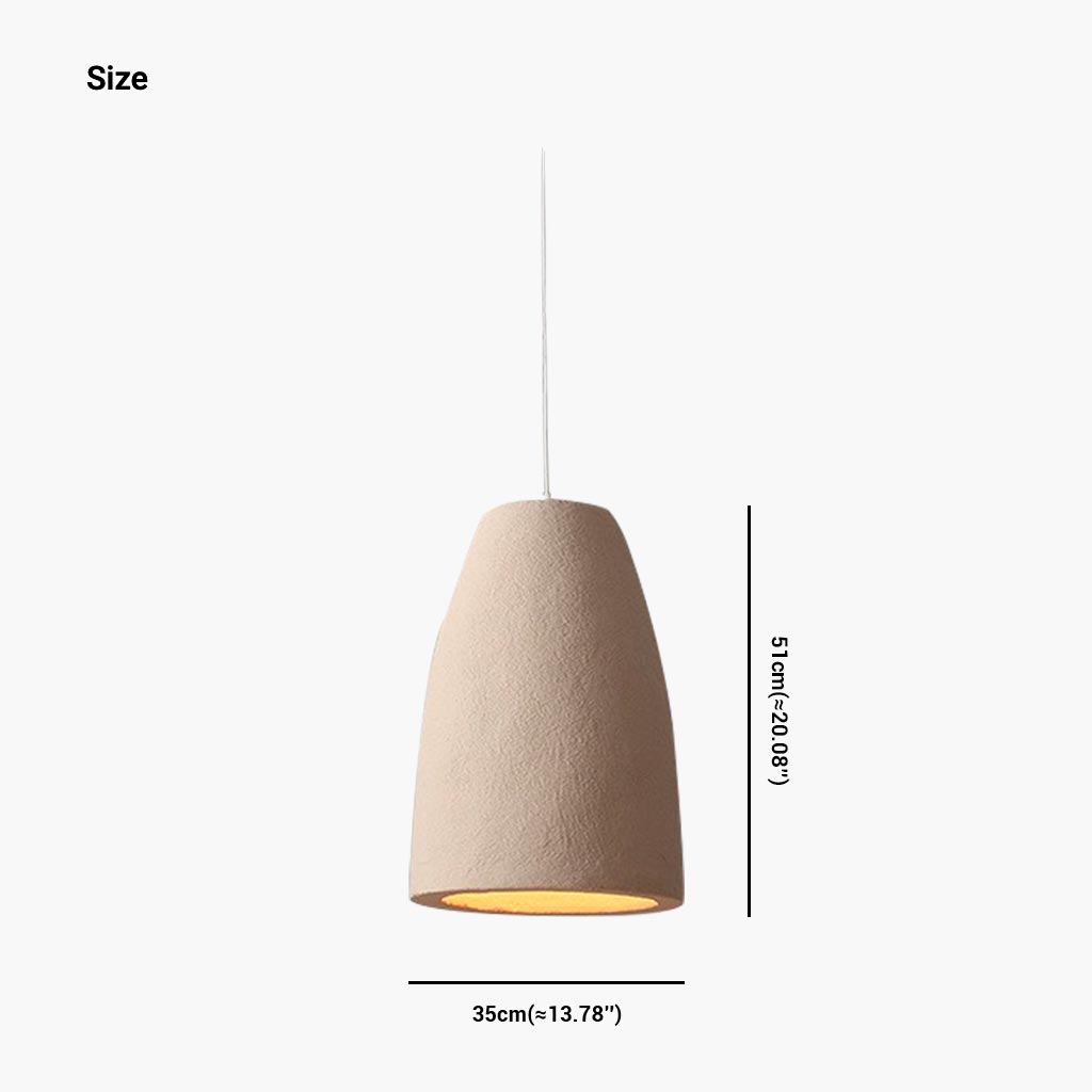 Suspension Japonaise Wabi-Sabi Crème Beige