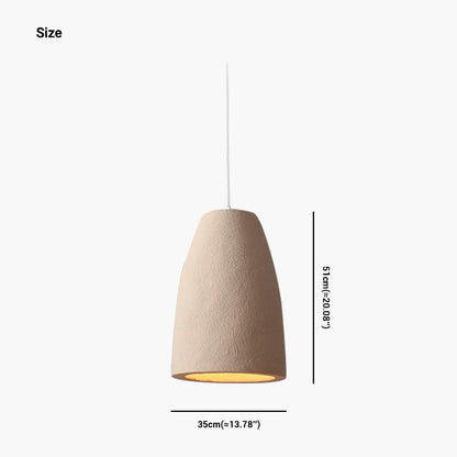 Suspension Japonaise Wabi-Sabi Crème Beige