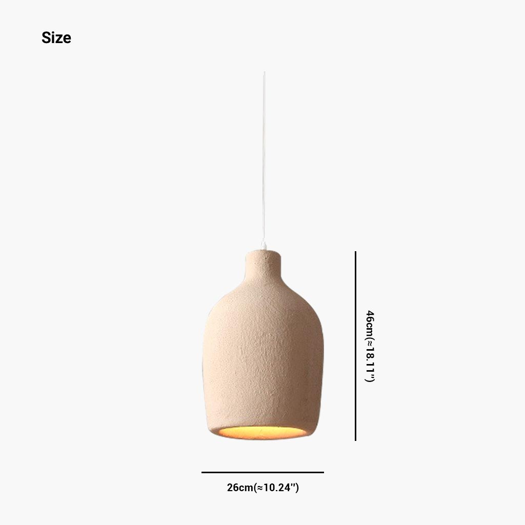 Suspension Japonaise Wabi-Sabi Crème Beige