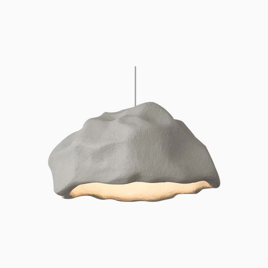 Suspension Japonaise Wabi-Sabi Pierre Naturelle, 4 couleurs