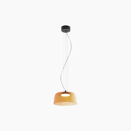 Suspension Scandinave en verre coloré LED