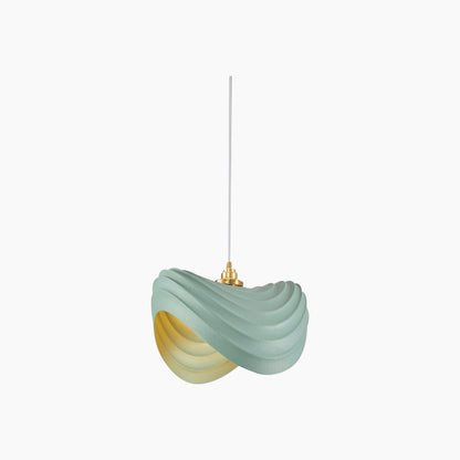 Suspension Unique Wabi-Sabi Couleur Crème, Résine