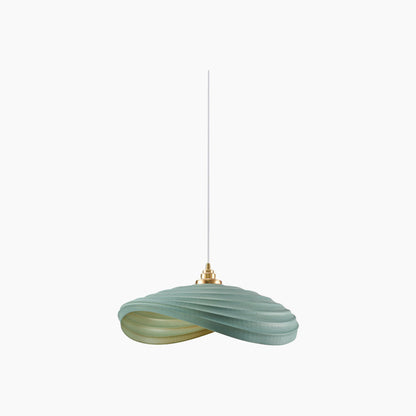 Suspension Unique Wabi-Sabi Couleur Crème, Résine
