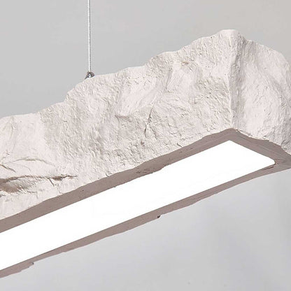 Suspension Moderne Wabi-Sabi Linéaire Strip LED, 3 Couleurs