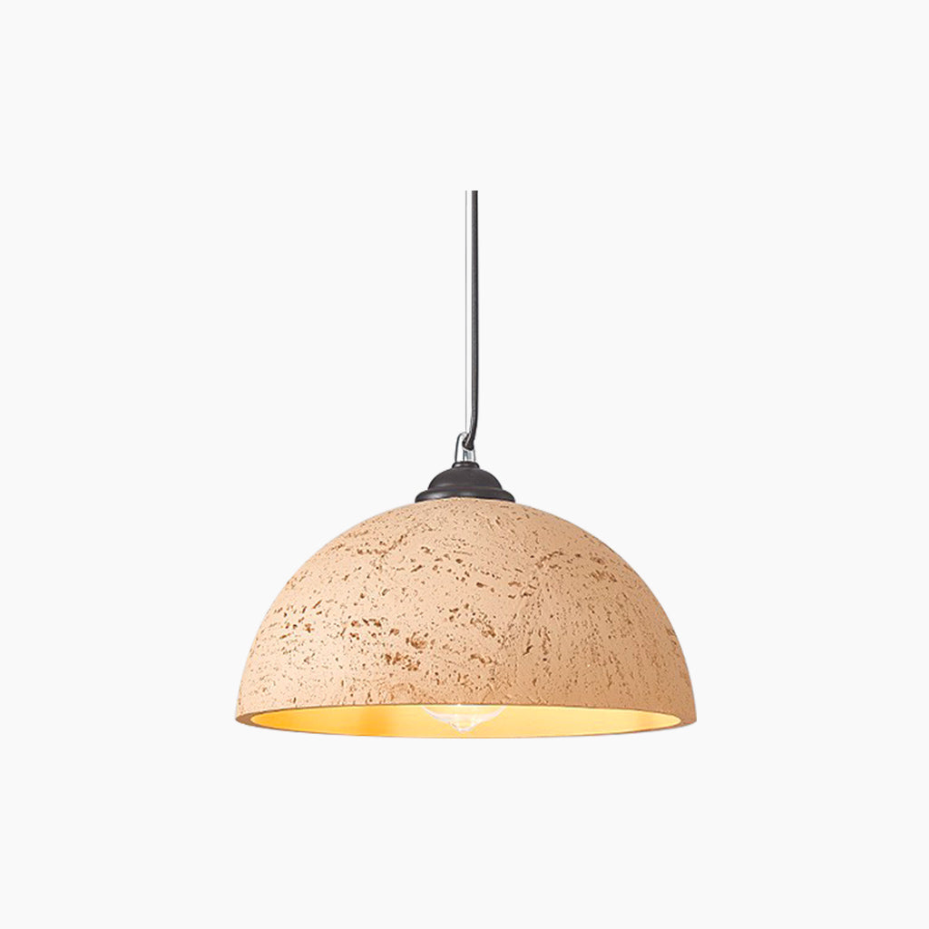 Suspension Minimaliste Wabi-Sabi Ronde Dôme, 5 Couleurs