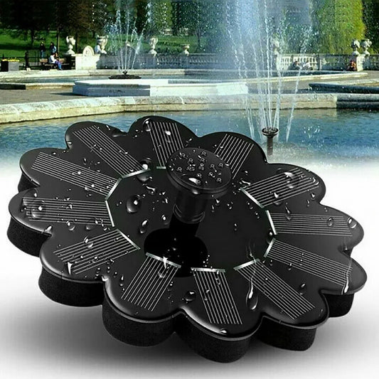 Fontaine d'eau en forme de fleur pour étangs et piscines