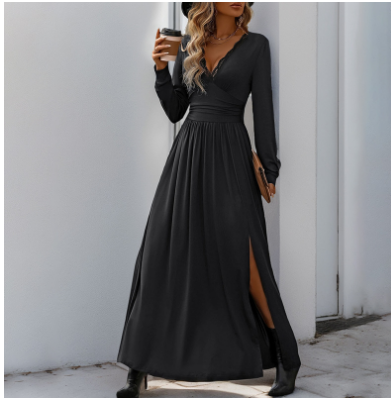 Alphosinem | Robe Élégante pour Femmes | Maxi