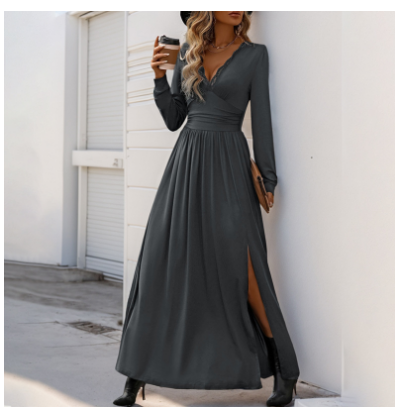 Alphosinem | Robe Élégante pour Femmes | Maxi