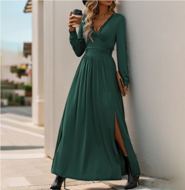 Alphosinem | Robe Élégante pour Femmes | Maxi