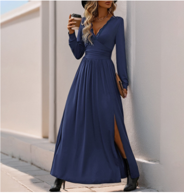 Alphosinem | Robe Élégante pour Femmes | Maxi