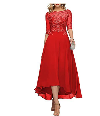 Elegant Women's A-Line Dress | Midi