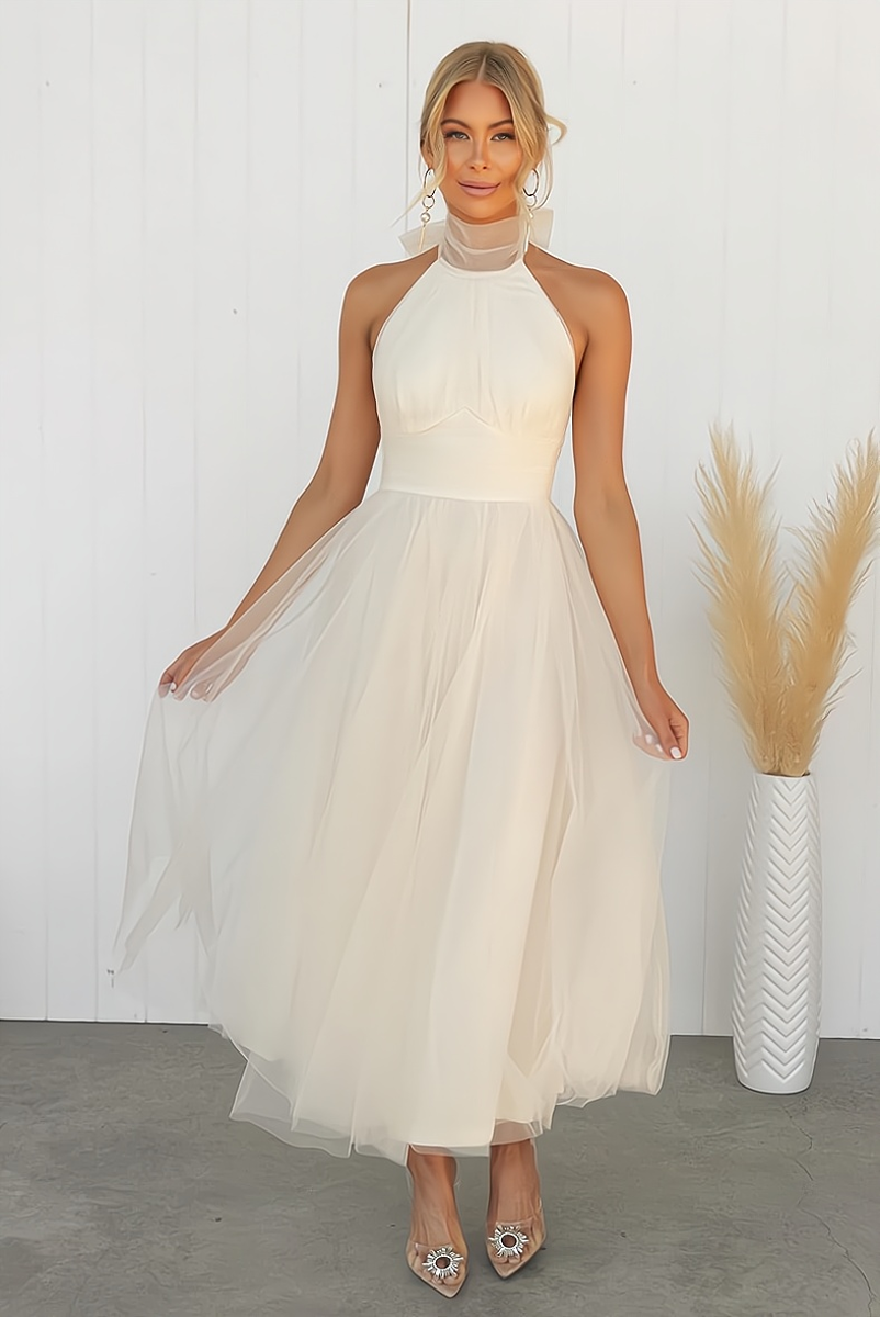 Leonora | Robe de soirée sans manches pour femmes