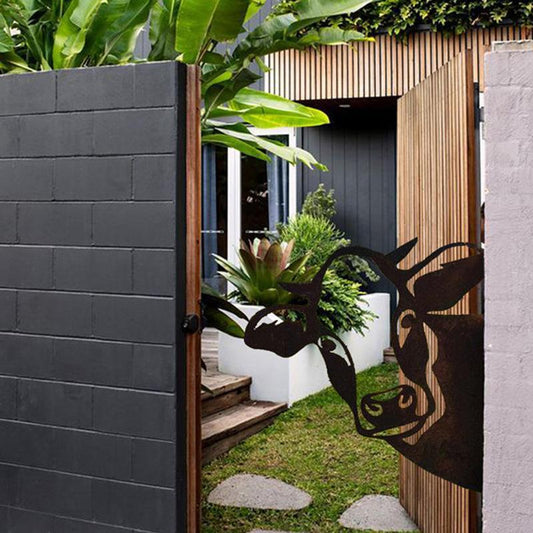 Metal artwork for the garden