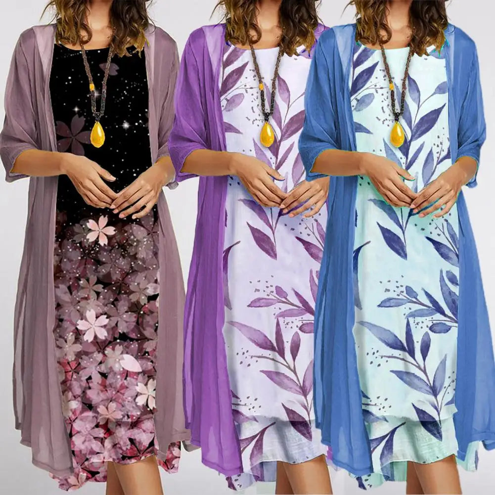 Berthana | Women's Round Neck Dress