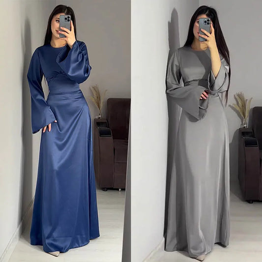 Luciena | Robe à col rond pour femmes