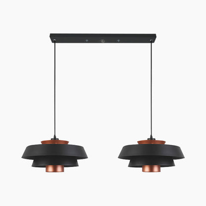 Suspension Cool Nordic Scandinave 3 couches, aluminium
