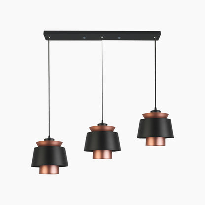 Suspension Cool Nordic Scandinave 3 couches, aluminium