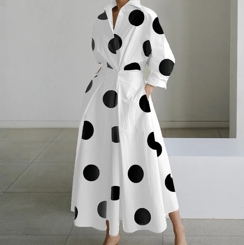 Rosiena | Robe de soirée drapée avec décolleté en V pour femmes