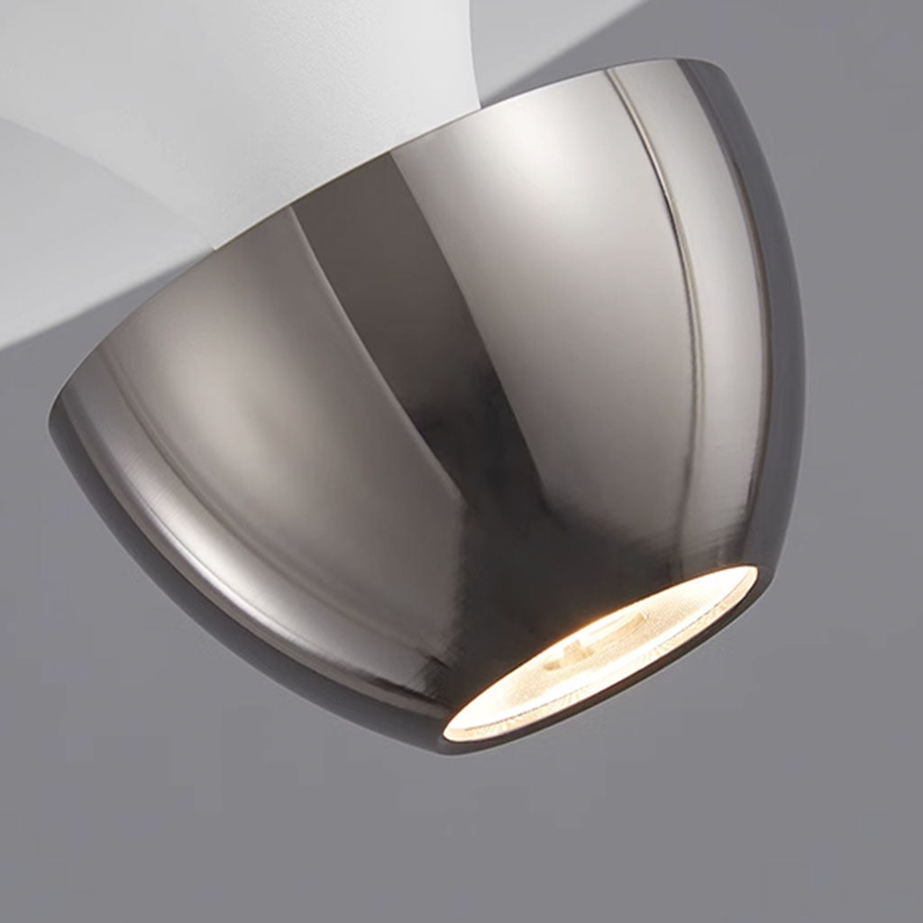 Suspension Petite UFO Moderne avec LED intégrée, noir/or