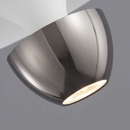 Suspension Petite UFO Moderne avec LED intégrée, noir/or