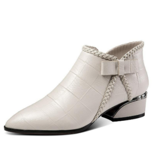 Lorelev | Bottes à Talon Bas pour Femmes | Confortables