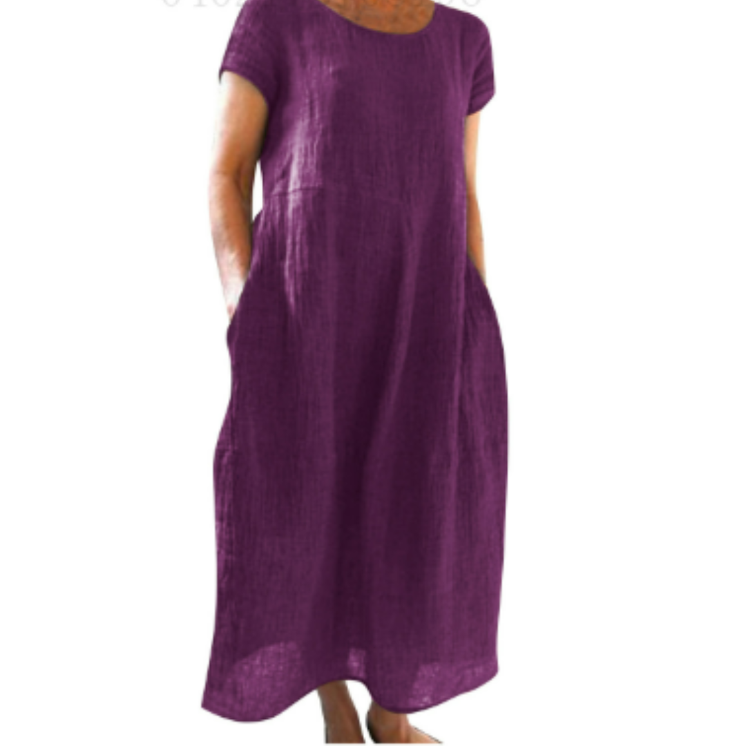 Gretch | Robe décontractée unie pour femmes
