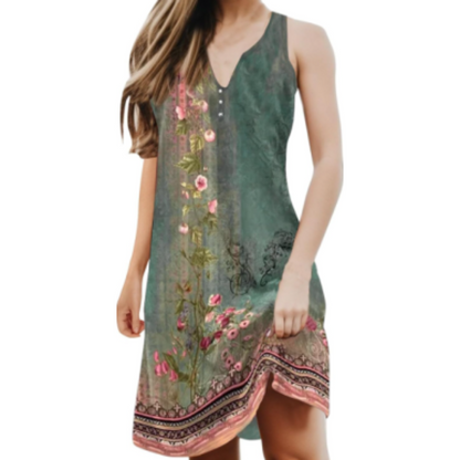 Yseult | Robe sans manches pour femmes