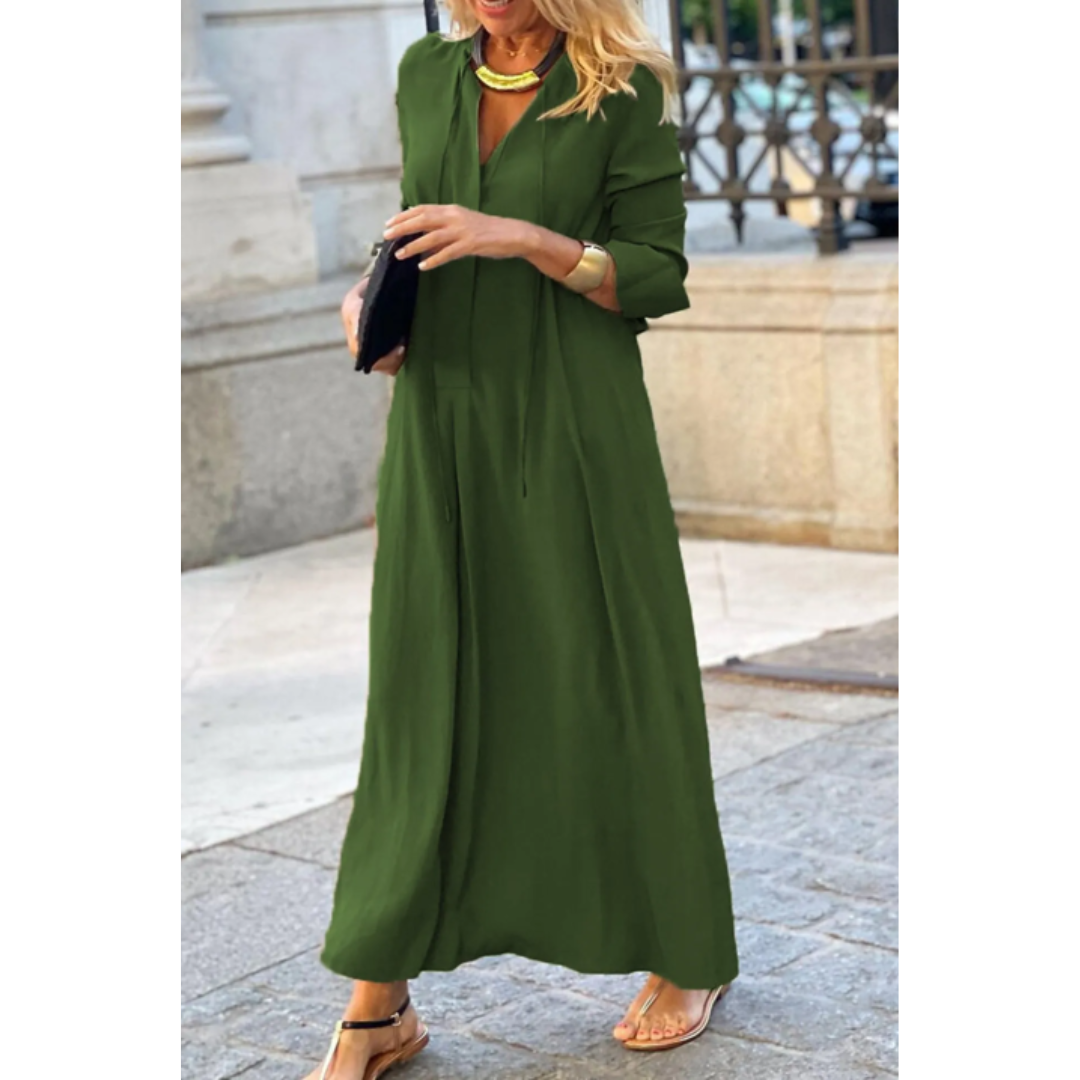 Hannalore | Robe Maxi Confortable pour Femmes